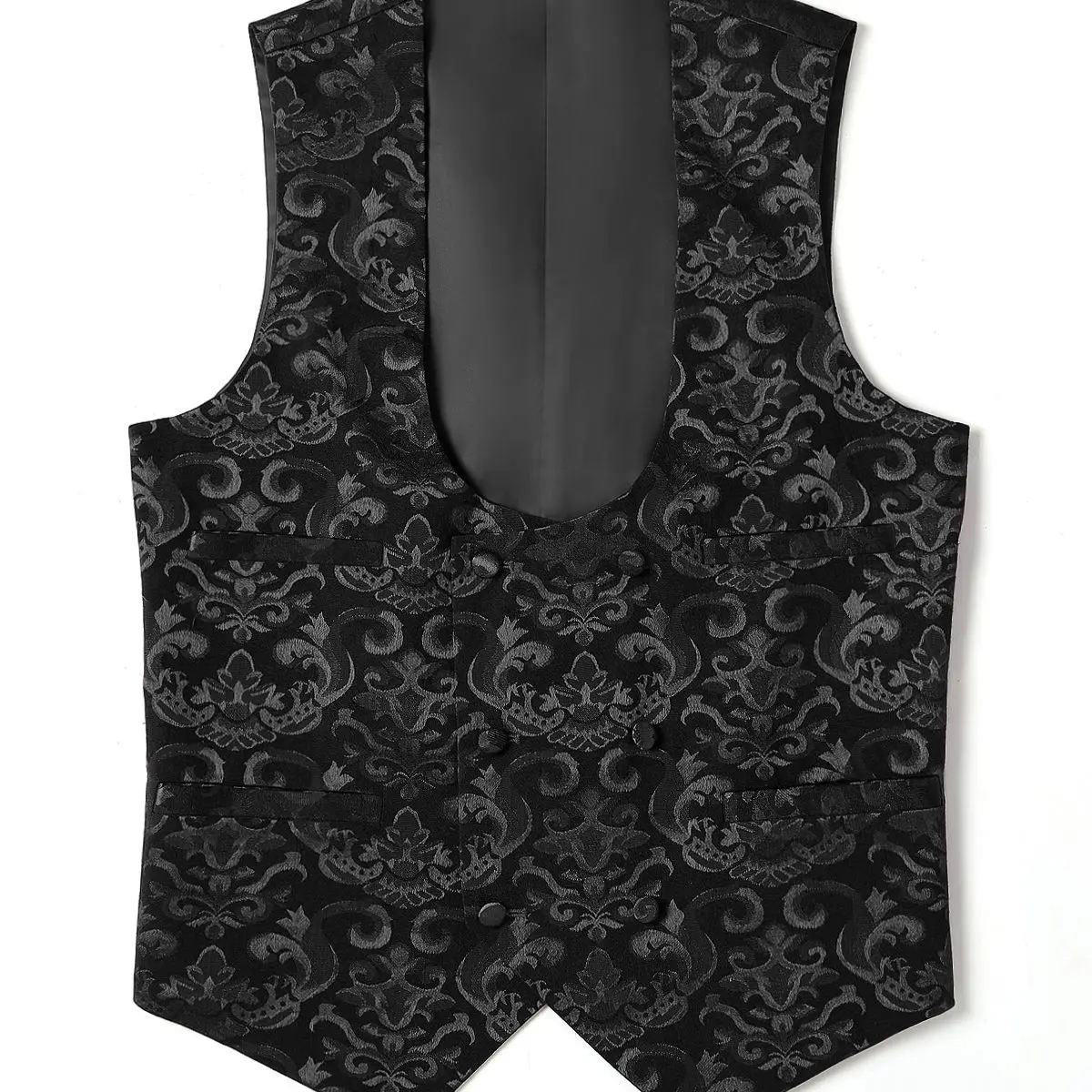 

Men Suit Vest Wedding Party Formal Business Blazer Slim Waistcoat