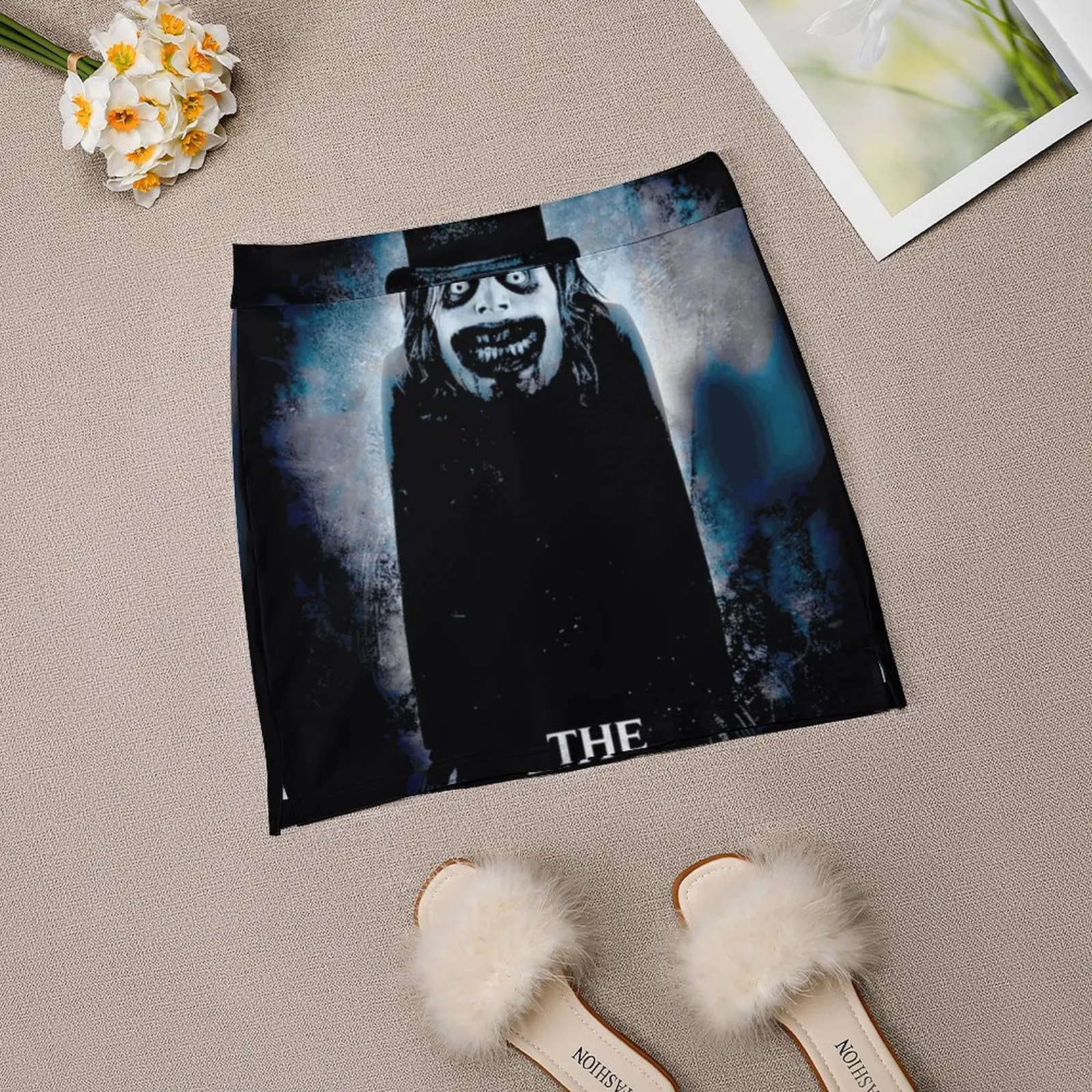 Babadook Женская модная спортивная юбка с карманами Теннисные юбки для бега гольфа