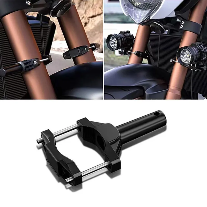 

Motorcycle bracket Bumper Mount Clamp Motorcycle Headlight mount Bracket Adjustable led light bracket holder support de phare