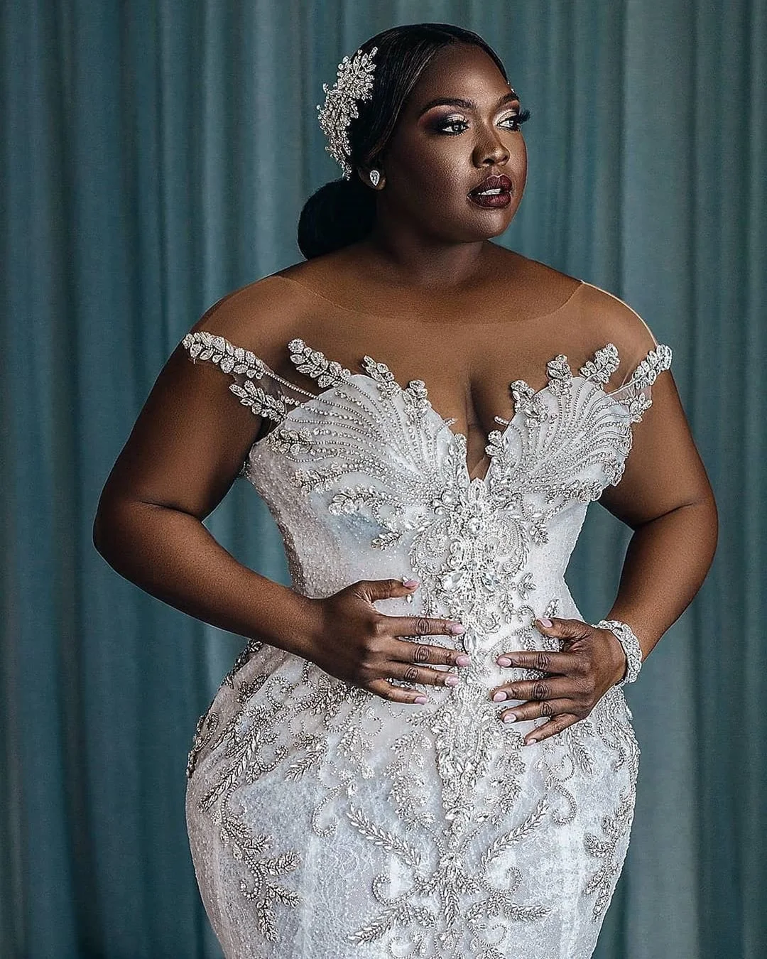 Свадебное платье больших размеров по индивидуальному заказу Vestido De Novia