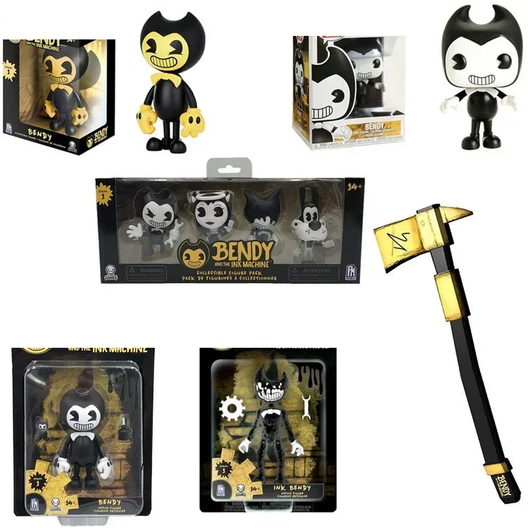 НОВАЯ поп-топор Funko Bendy series 279. # Чернильная машина Бенди экшн-фигурка ограниченная