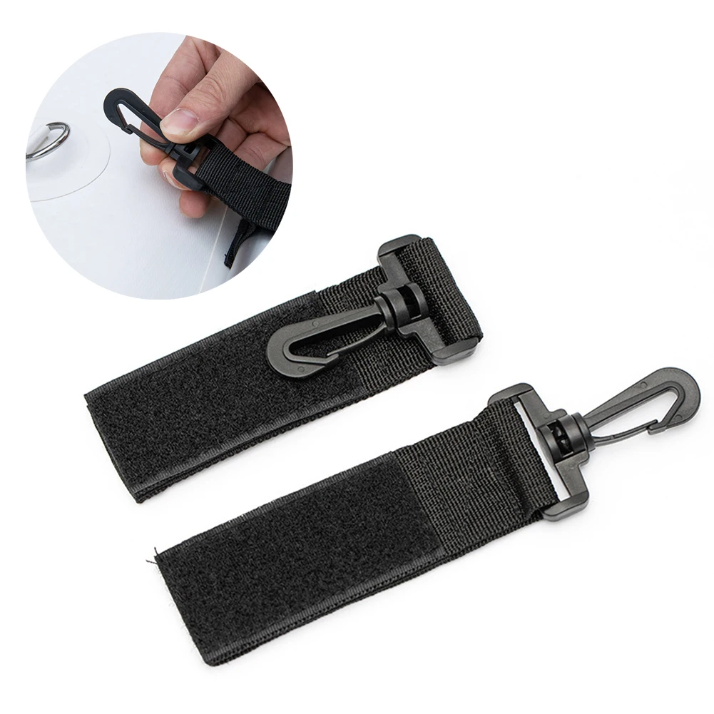 

2pcs Kayak Paddle Clip Kayak Oar Holder Canoe Boat Paddle Oar Carrier Black, Easy To Attach To Any Place New