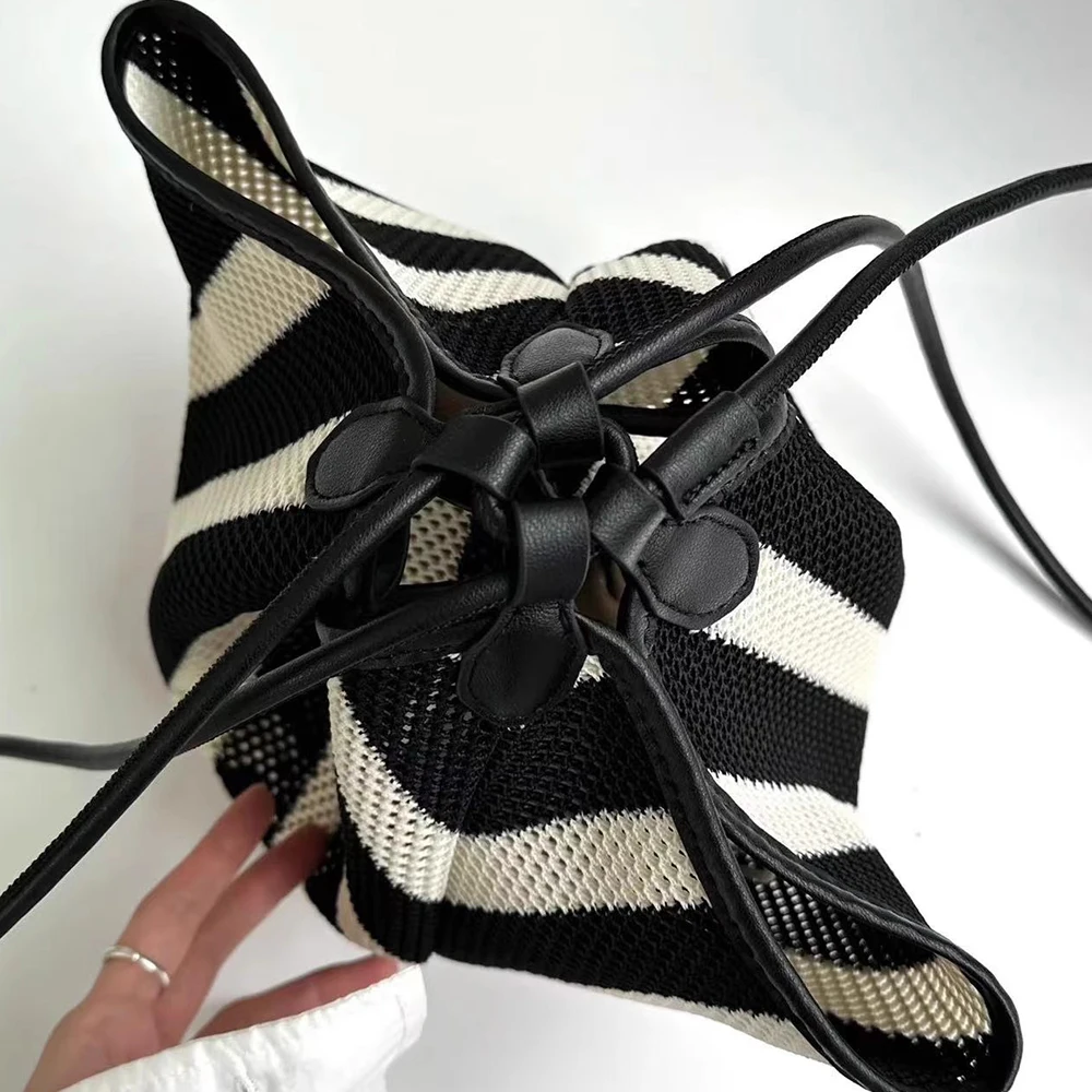 Пляжные женские плетеные сумочки богемные ажурные сумки через плечо для женщин