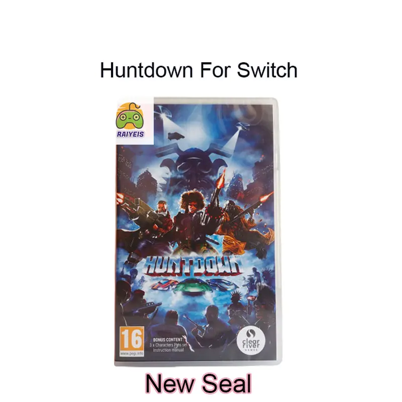 

Huntdown For Switch New Sealed Entity Game Free Shipping and Fast Delivery