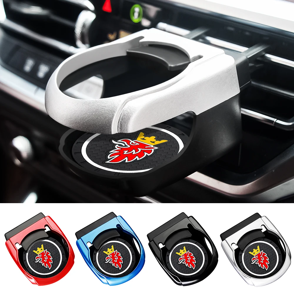 

Car Cup Beverage Holder Car Air Vent Beverage Holder Door Bracket Bottle Holder For SAAB Scania Emblem 94X 92X 93X 9X TurboX Ect