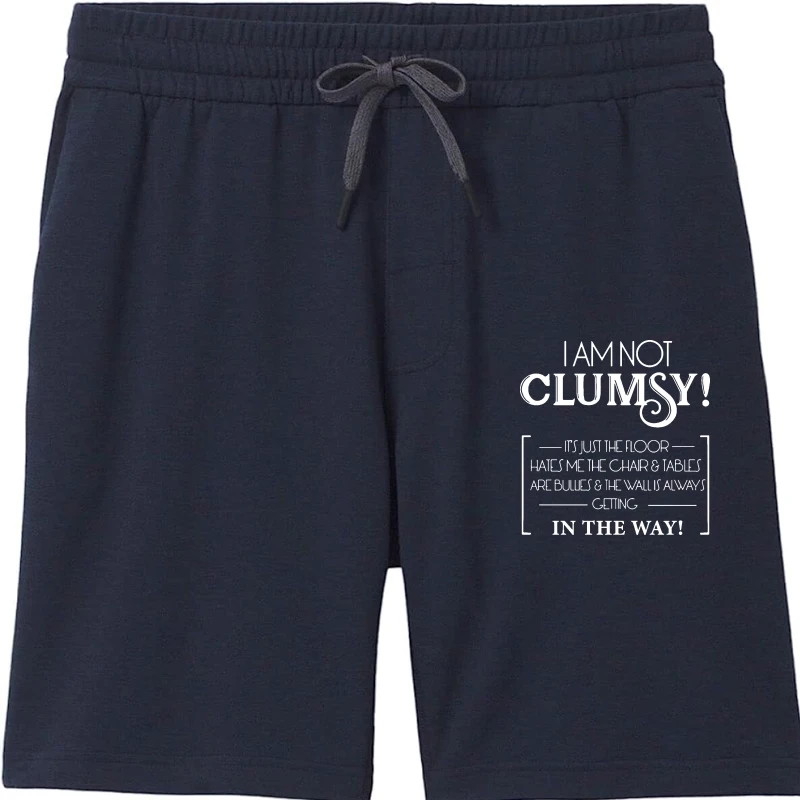 

I am not clumsy mememen Shortss Shorts Character 100% cotton cool Kawaii summer Breathable Spring Autumn OutfiShorts
