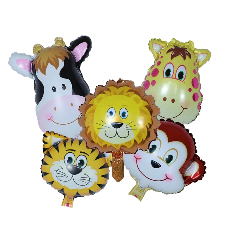 Набор воздушных шаров из фольги с цифрами 0-9 6 шт.