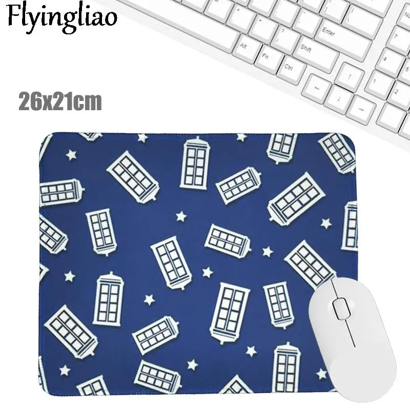 

Telephone Booth Cute desk pad mouse pad laptop mouse pad keyboard desktop protector school office supplies