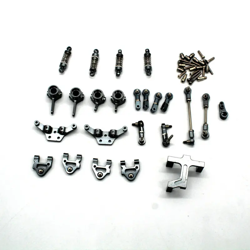 Wltoys 284161  284010 284131 K969 K979 K989 K999 P929 P939 1/28 Rc Car Metal Upgrade Parts 10 Piece Set