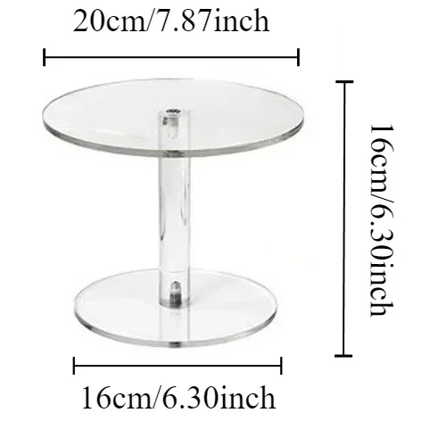 

Акриловая подставка для торта OEING прозрачная
