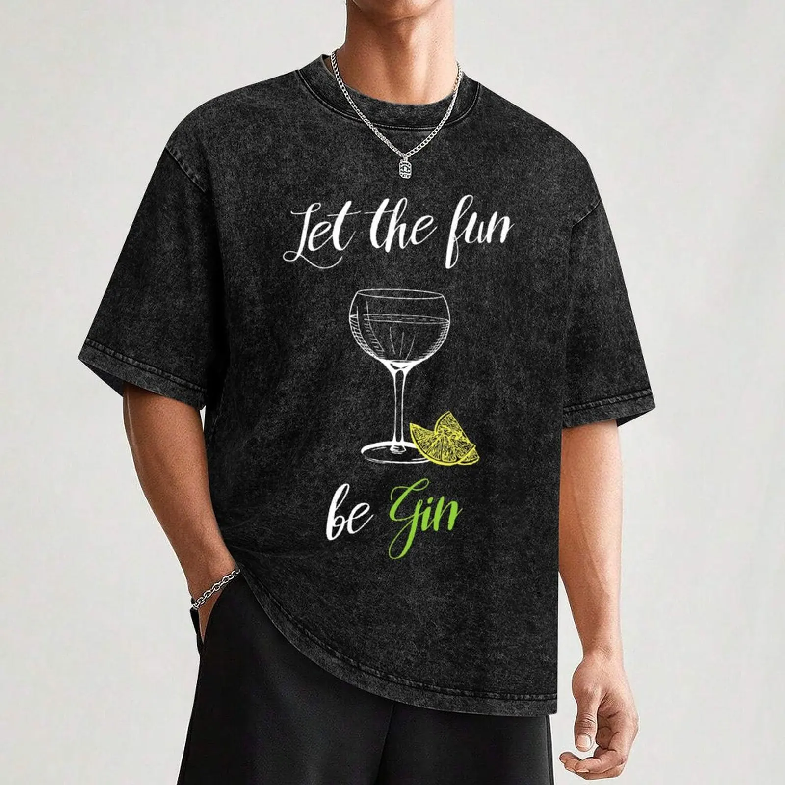 Мужская футболка Gin хлопок животный принт