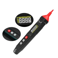 mini smart digital multimeter pen dc ac voltmeter resistance capacitance diode hz continue detector live wire tester 4000 counts