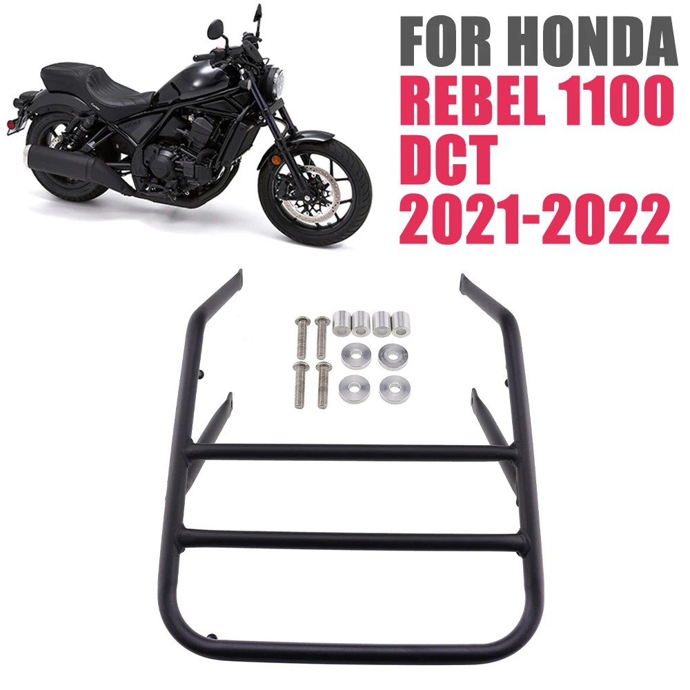 For HONDA Rebel 1100 Rebel1100 DCT 2021 2022 Motorcycle Rear Seat Bracket Shelf Cargo Luggage Rack Tail Tailbox Support Plate