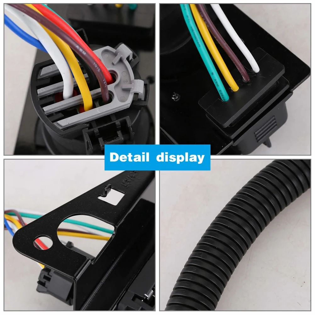 2C3Z13A576DA для Ford F250 F350 2002-2004 годов жгут проводов буксировки прицепа 4 и 7-контактный