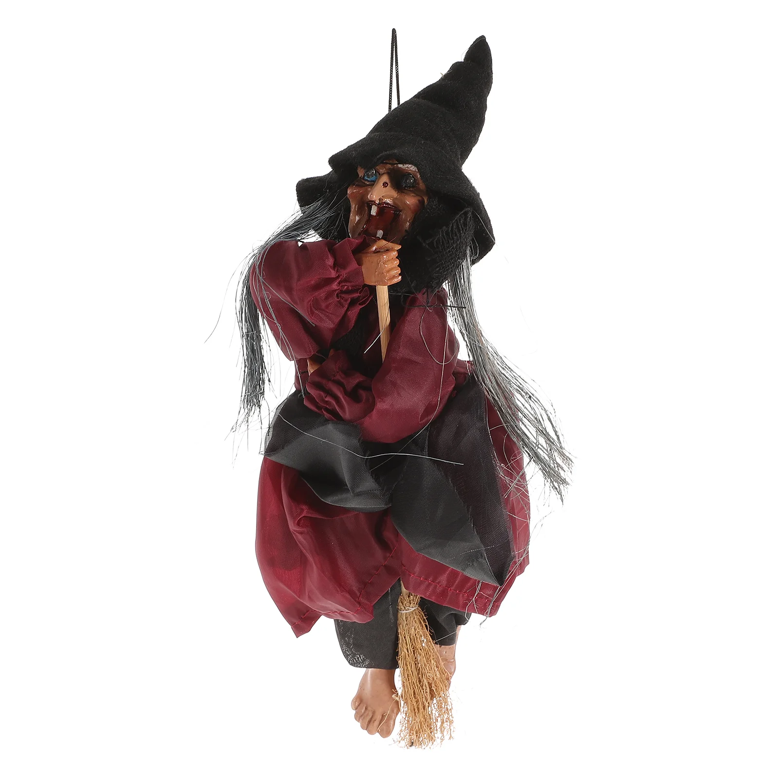 

Hanging Witch Decoration Toys Voice- activated Induction Flying Witches Ornaments Without for Bar Haunted House Decor ( )