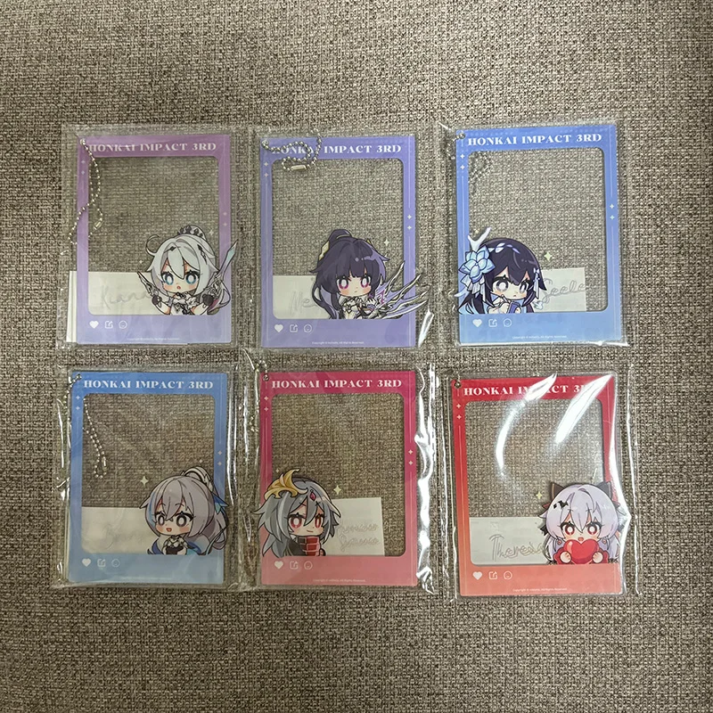 Оригинальная аутентичная Акриловая Карта Sunsyea Honkai Impact 3rd Merch miHoYo Kiana Mei Bronya Seele