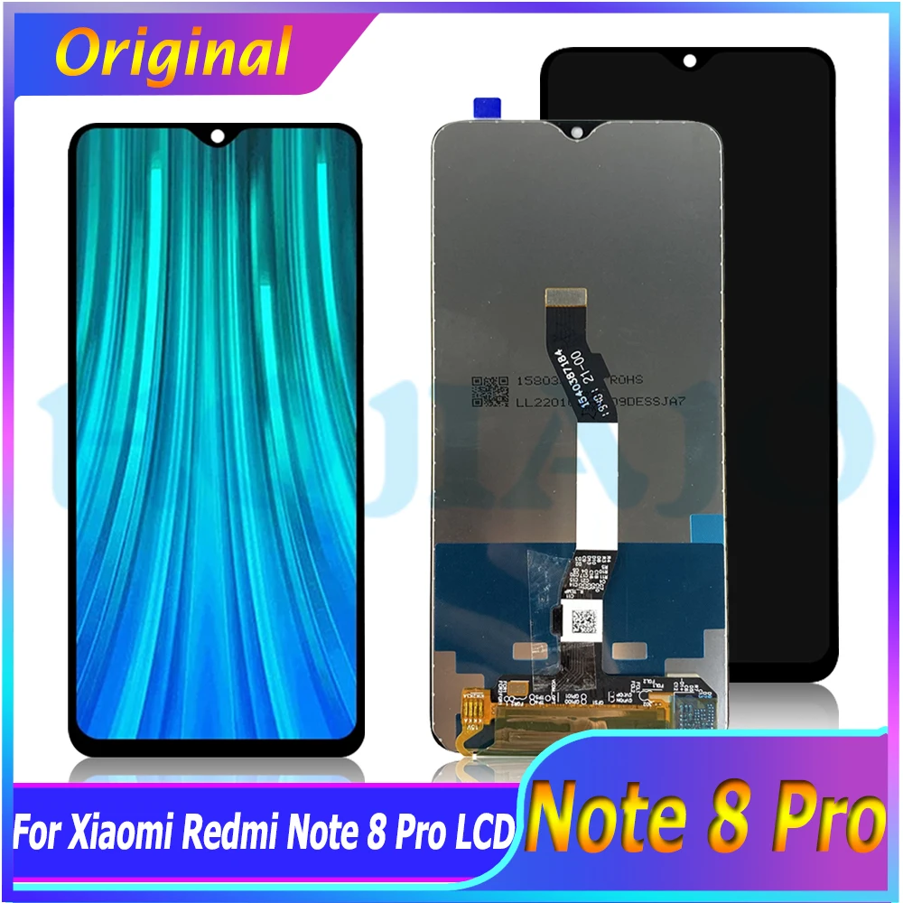 ЖК-дисплей 6 53 дюйма для Xiaomi Redmi Note 8 Pro M1906G7G сенсорный экран Huawei M1906G7I ЖК-дигитайзер