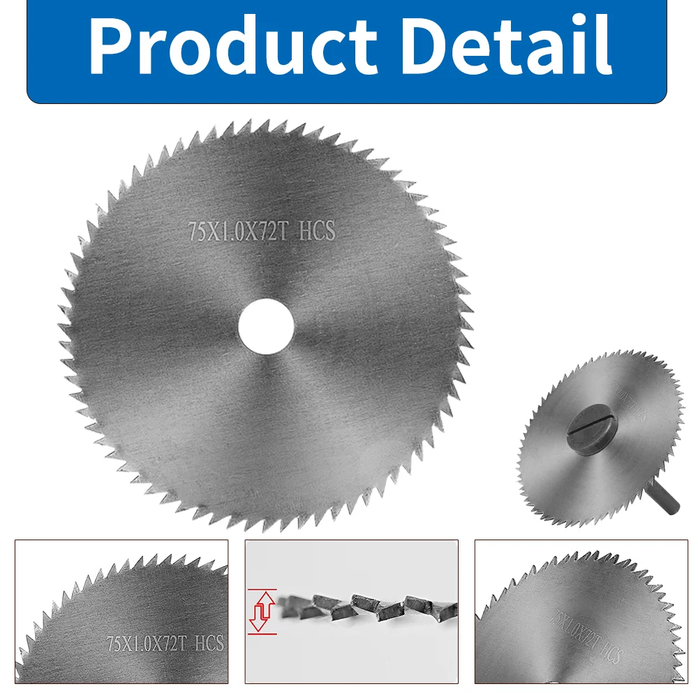 3-дюймовый мини-пильный диск 75 мм циркулярный режущий угловая шлифовальная