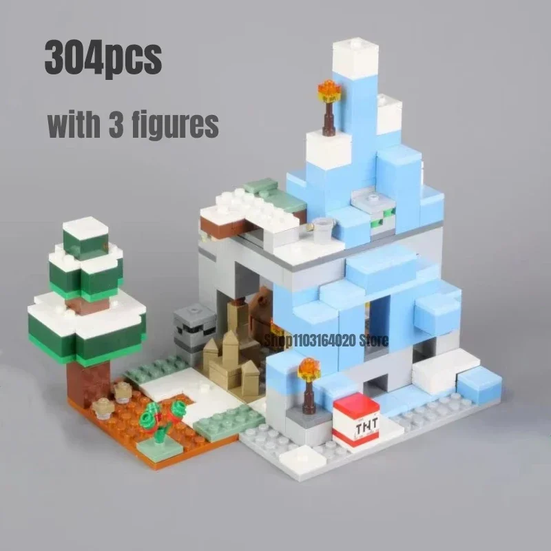 304 шт. Детский конструктор холодные пики