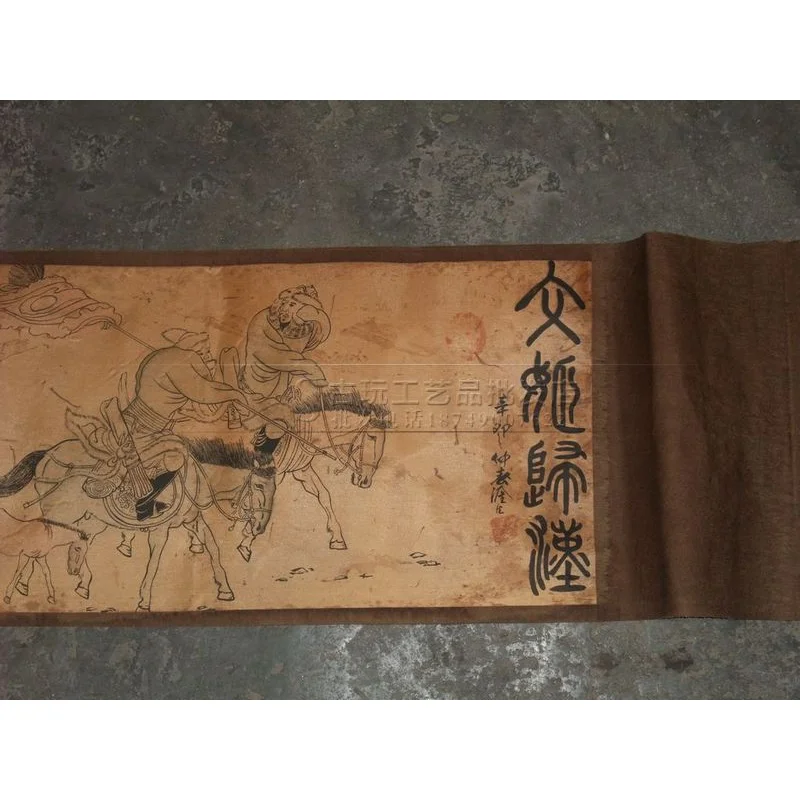 Оптовая продажа винтажная длинная фотография и каллиграфия/баннер ретро-картина