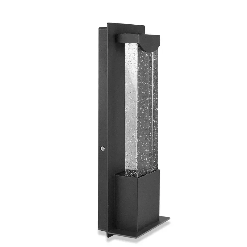 

European luxury crystal bubble LED Wall Lamp Waterproof IP67 85~265V Wall Lamp For outdoor street Path Porch sconce Lighting