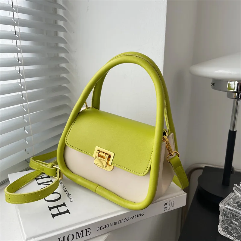 

MAPDAW Handbag Women's Niche Fresh Women's Bag New 2022 Saddle Bag Texture Messenger Bag