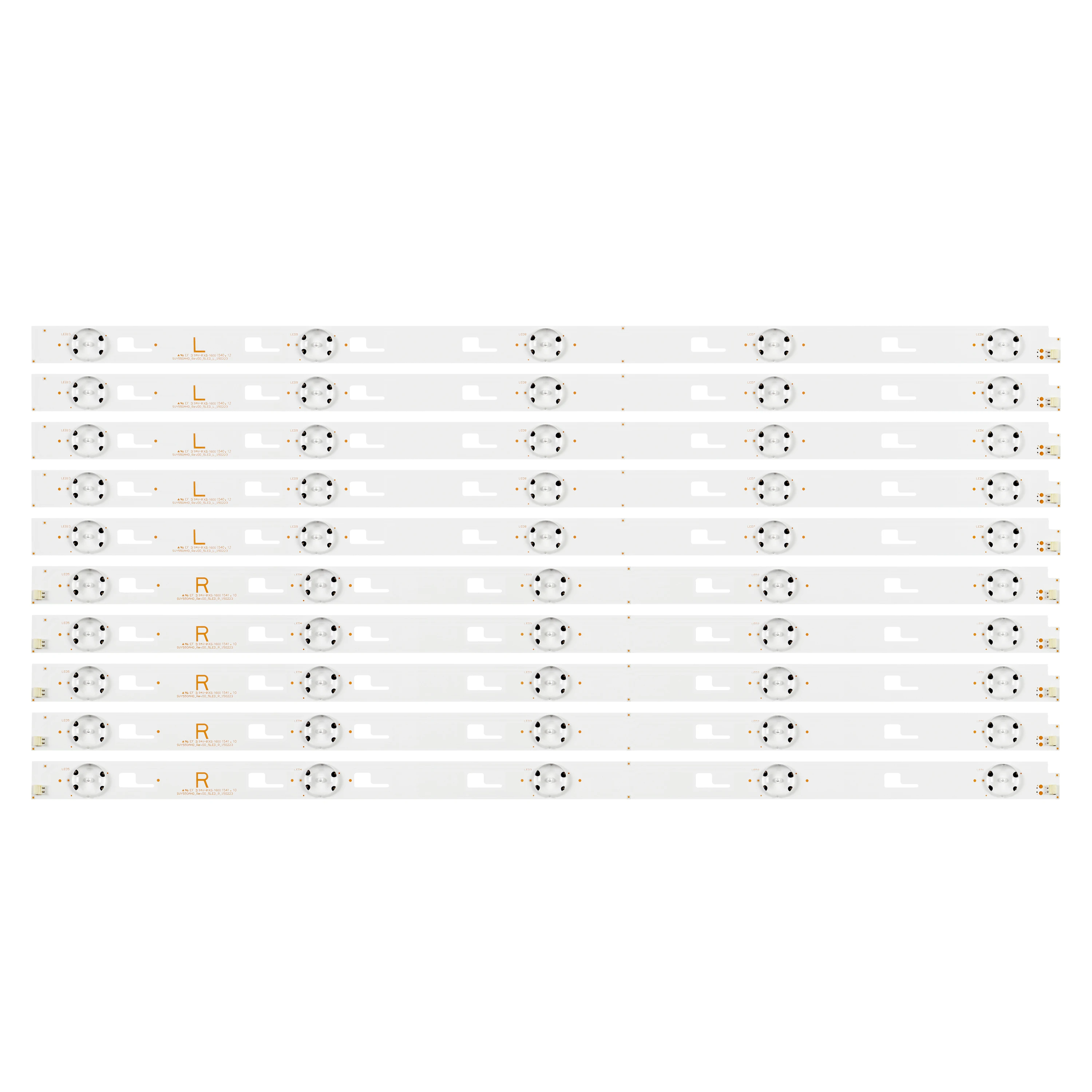 Новинка Светодиодный светодиодная подсветка для Sony, фотолампа, фотолампа 55, 55 дюймов, 5 светодиодный одов, L R LSY550FN01