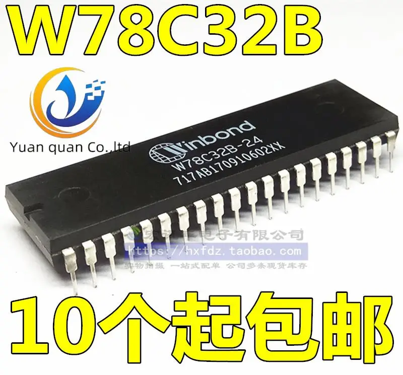 

30 шт., оригинальная новая фотовспышка W78C032C40DL DIP-40
