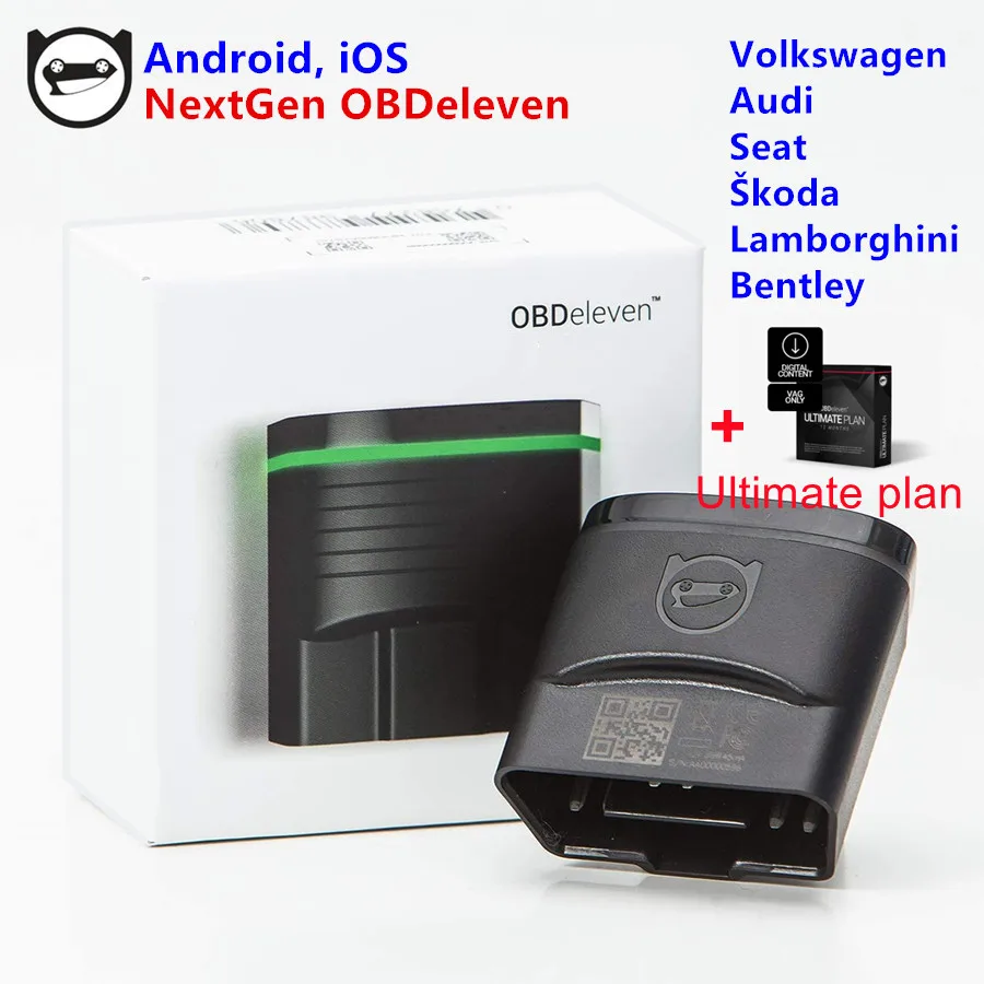 100% Оригинальный OBDeleven Nextgen ultimate Plan Obd Eleven OBD11 PRO автоматический сканер поддерживает IOS для BMW VW/Audi /Seat/Skoda