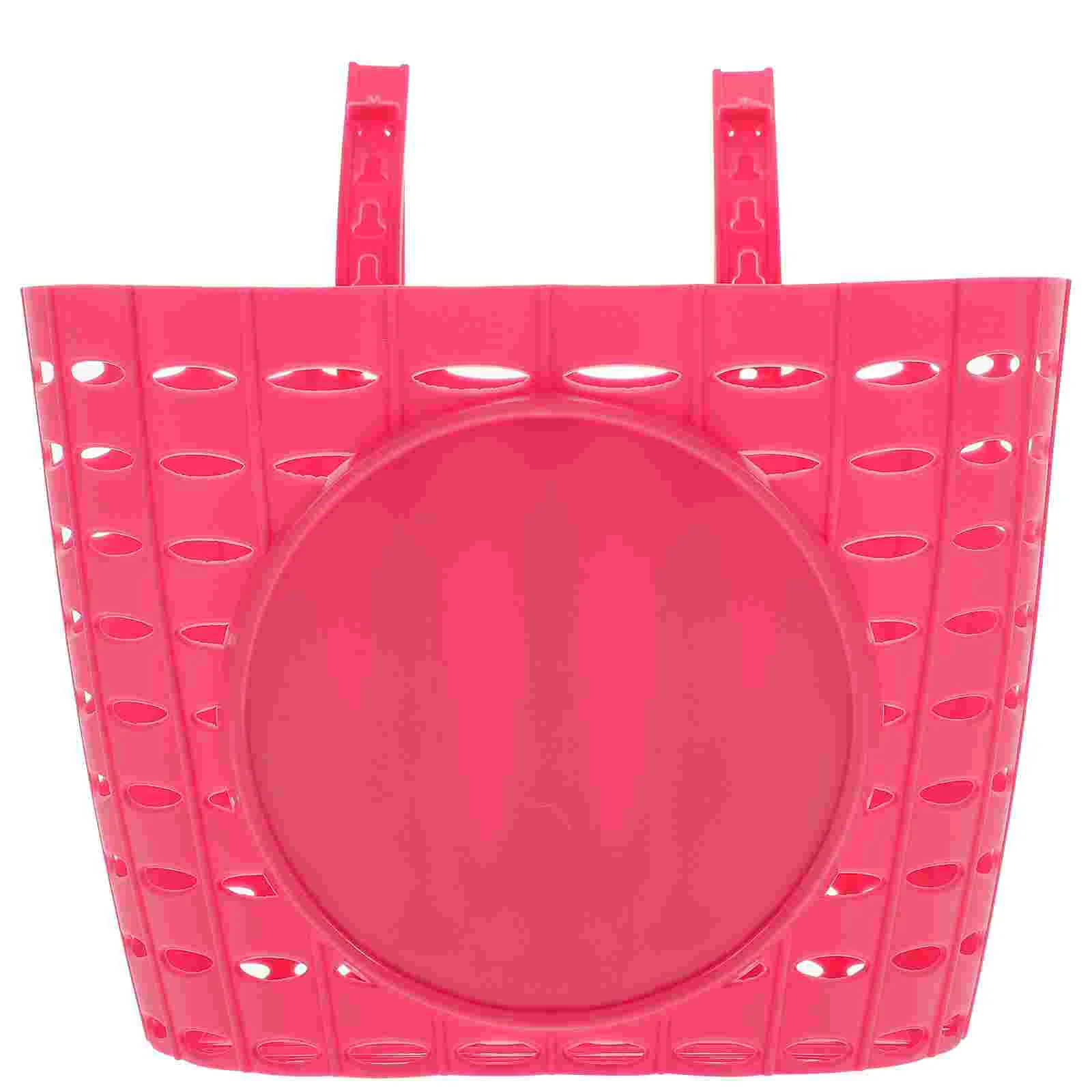 

Basket Bike Boys Kids Storage Handlebar Baskets Front Cute Boy Container Lid Without Accessories Girls Scooter Cycle Children