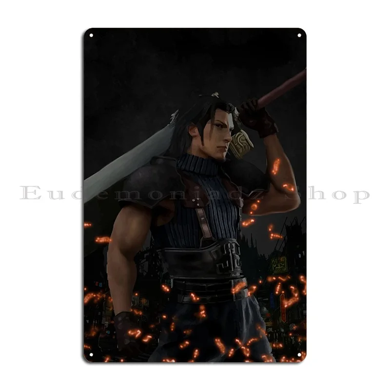 Angeal в черных металлических знаках настенный знак пещере дизайн ржавчины