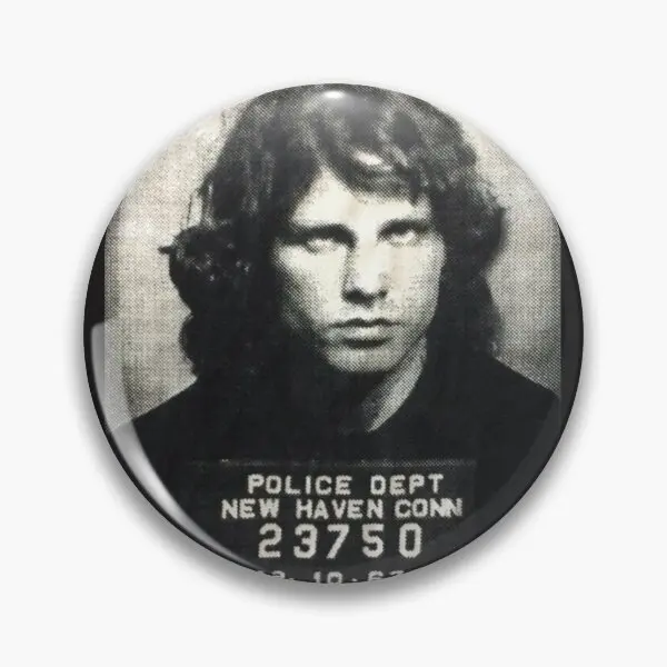 Металлический значок на булавке с надписью Jim Morrison Mugshot 90-х The Door Winte | Дом и сад