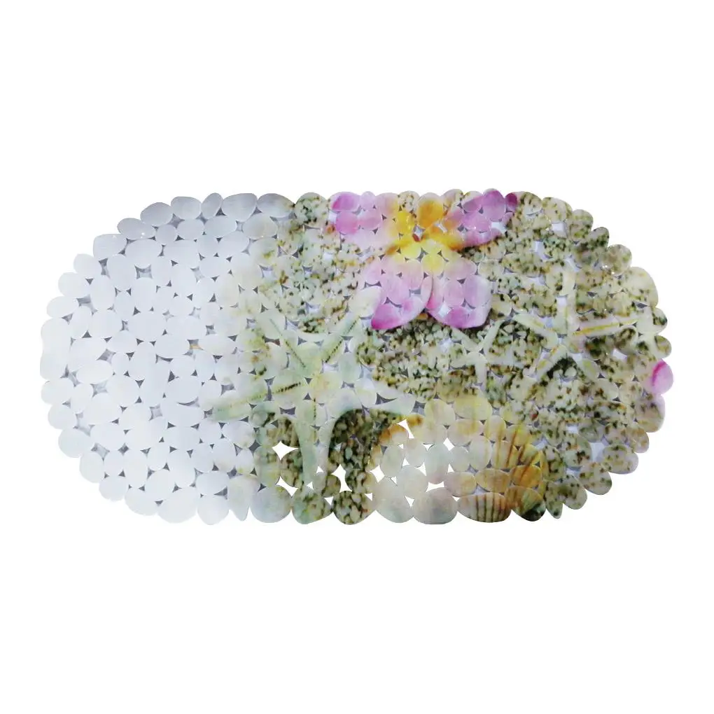 

Нескользящий коврик для ванной, напольный коврик из ПВХ, коврик для купания и душа, Противоскользящий коврик с присосками