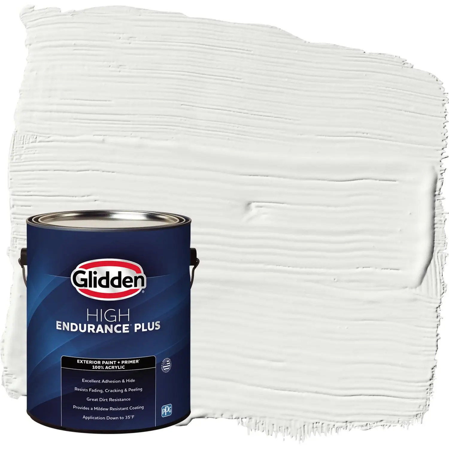 

Сатиновый праймер Glidden для наружной краски, белый, 1 галлон