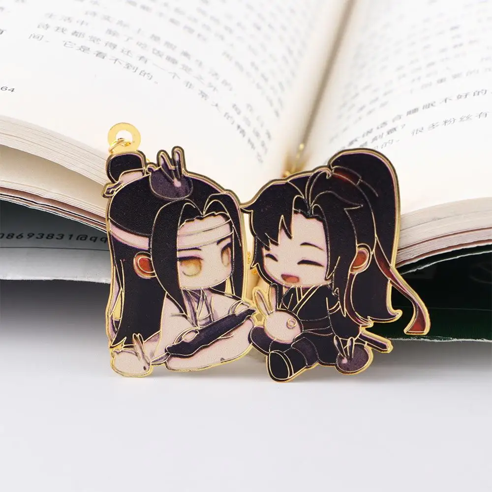 Стильная подвеска Lan Wangji Wei Wuxian Grandmaster of Demonic язычество металлическая маркировка