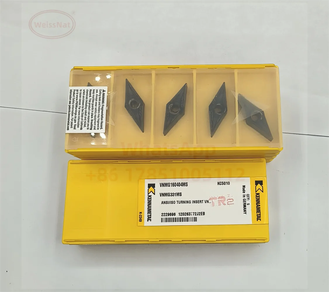 

VNMG160402MS VNMG160404MS VNMG160404MP VNMG160408MP KC5010 Kennametal VNMG карбидные вставки