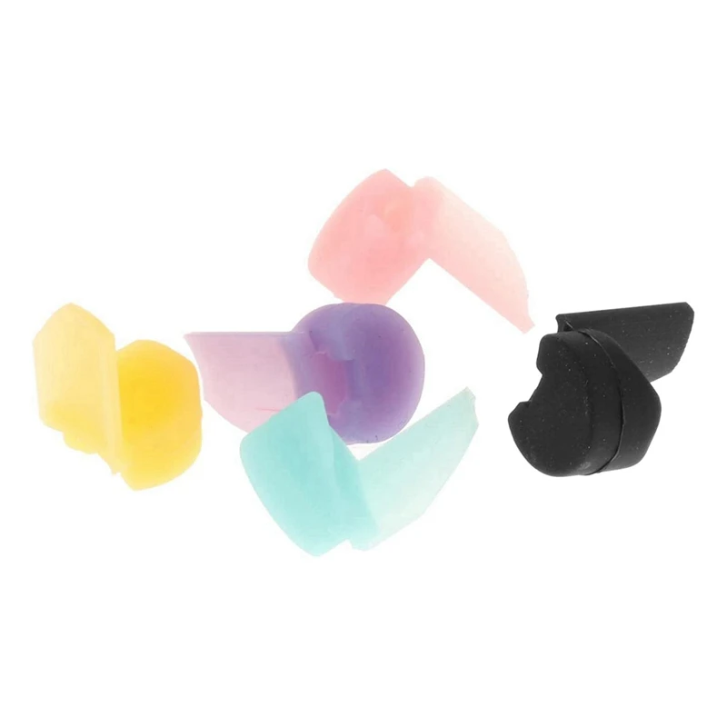 

Pack Of 10 Soft Silicone Clarinet Oboe Thumb Rest Cushion Thumb Protector For Woodwind Instrument 5 Colors