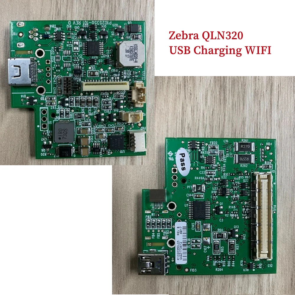High Quality New USB Charging PCB ( Wifi) Replacment for Zebra QLN320 Mobile Printer Free Shiping