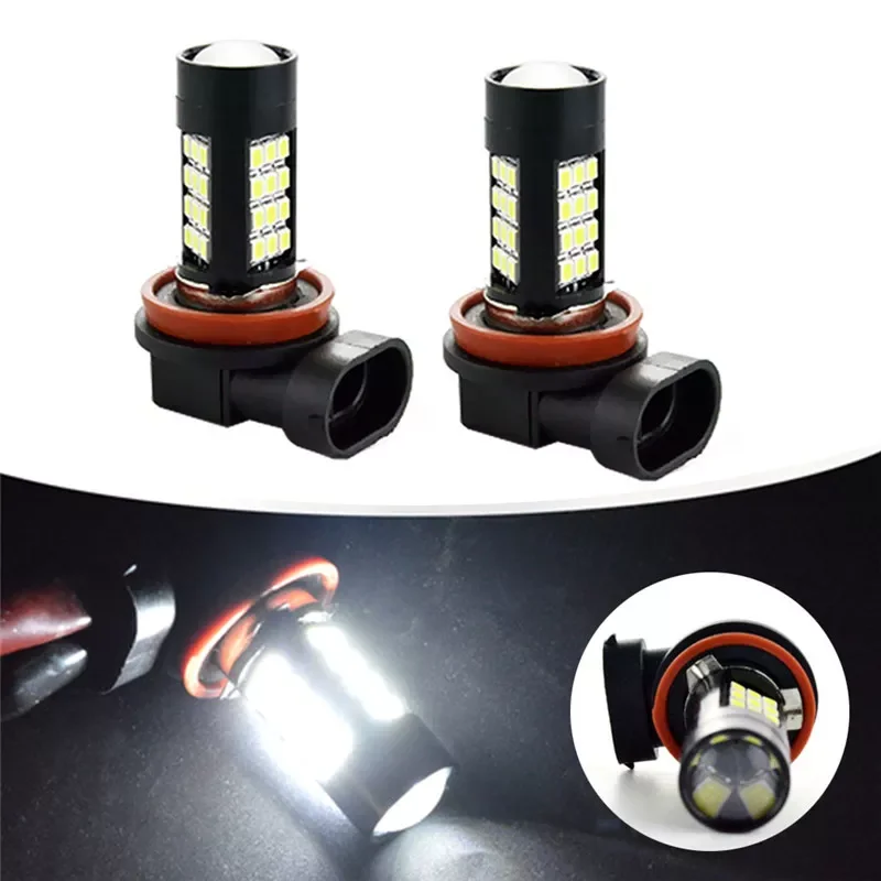 

2Pcs 9005/9006/H4/H11/H7 42W 6000K 840LM SMD Low Consumption LED White 2835 Canbus Error Free Fog Light Bulb 6500K#258841