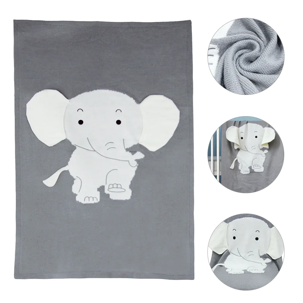

Crib Blanket Beach Blanket Baby Bed Blanket Beach Mat Elephant Sleeping Blanket