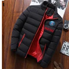 Зимняя новая брендовая одежда для велоспорта, одежда для рыбалки, Мужская однотонная Толстая хлопковая подкладка, осенне-зимняя спортивная куртка