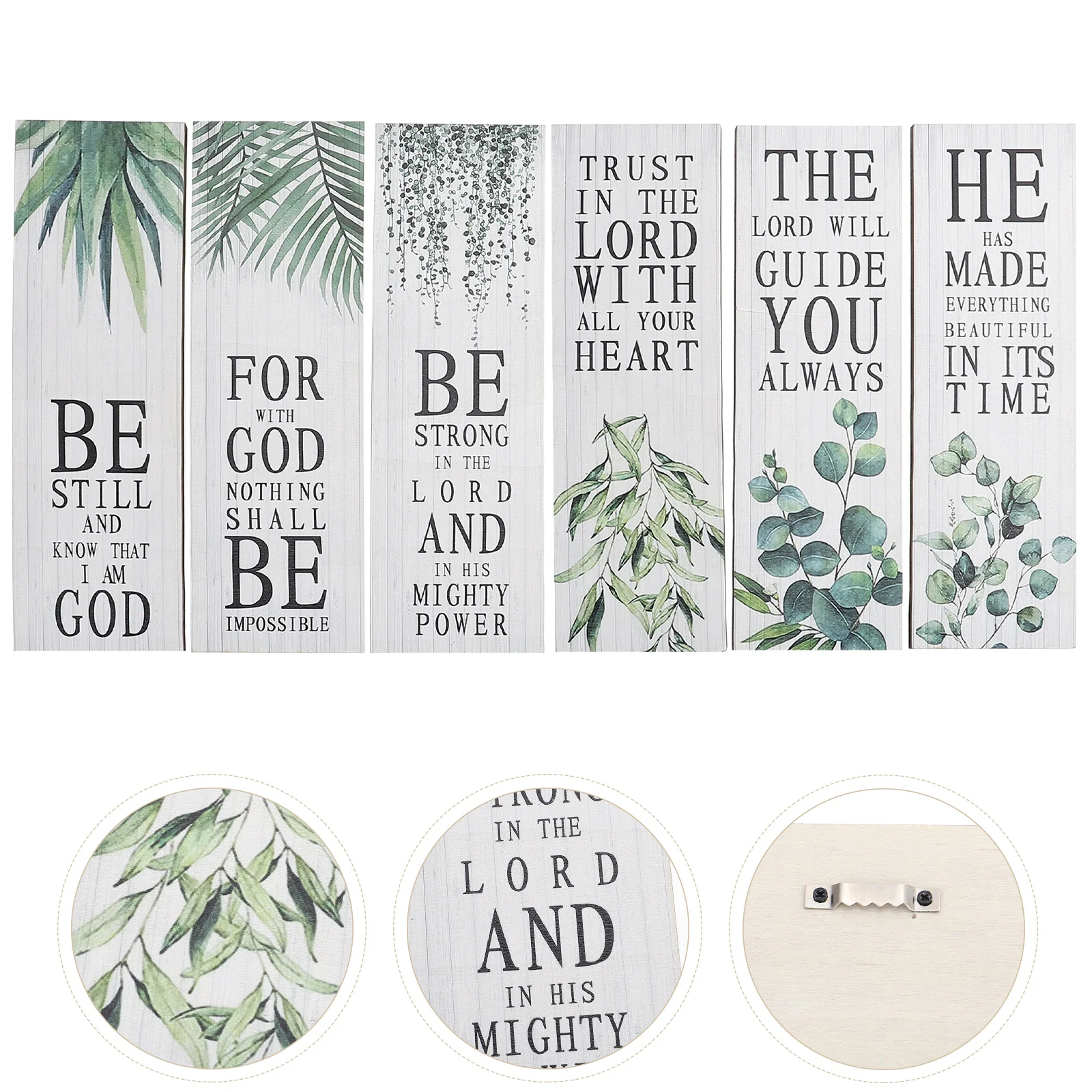 

1 Set of Motivational Letters Wall Sign Bible Verse Framed Art Psalms Wall Decal Framed Scripture Wall Art