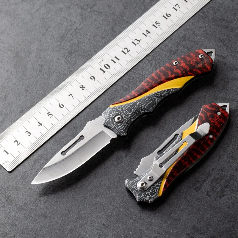 

Classic exclusive outdoor multi-functional stainless steel knife mini portable high hardness household folding fruit knife