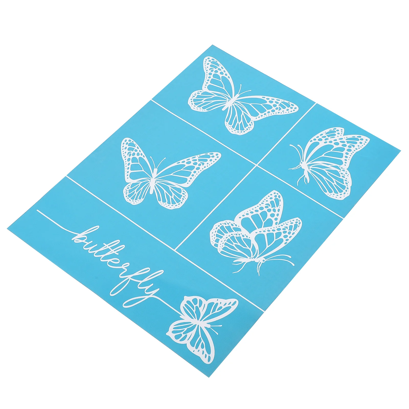 

Screen Stencils Silk Printing Stenciltransfer Reusable Mesh Adhesive Paper Polymer Clay Wood Print Wooden Board Washable Diy