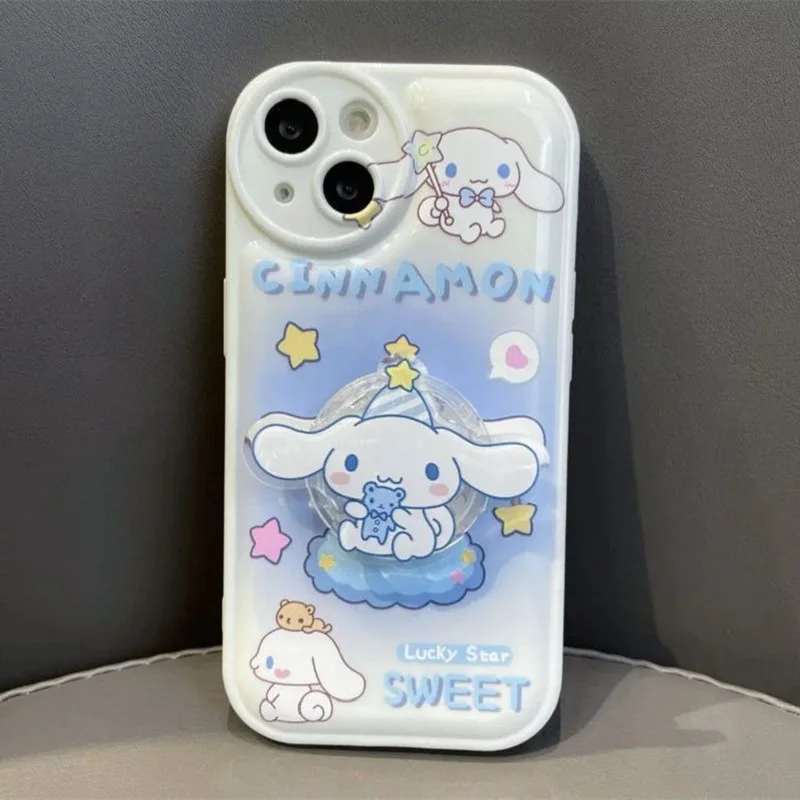 

Cinnamoroll чехол для телефона Kawaii Sanrio аниме Cute Cartoon милый девчачий Heart iPhone11/12Promax/13Promax игрушка для девочек