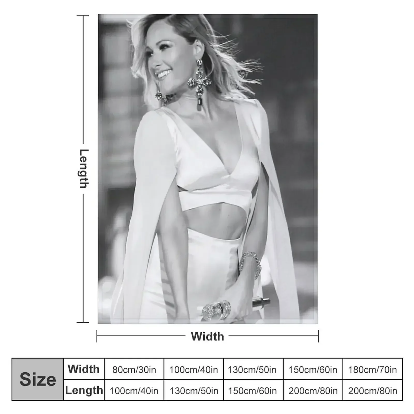 Одеяло Helene Fischer Onstage роскошное одеяло мягкий плюшевый плед декоративные одеяла