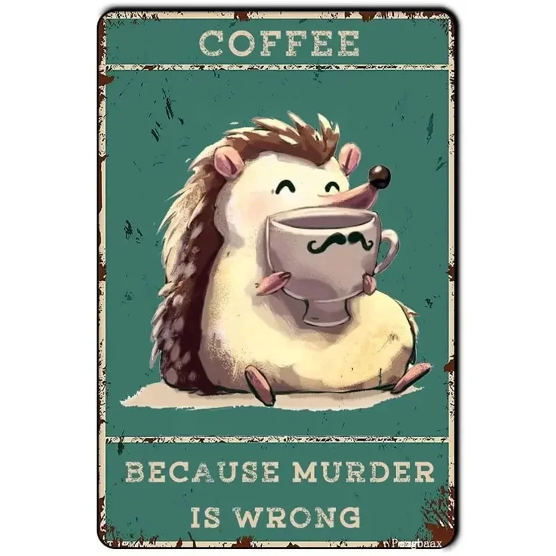 Жестяной знак в стиле ретро официальное украшение для дома или кафе