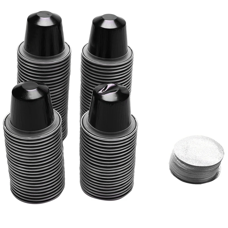 HOT!500 Sets Refillable Coffee Capsule Cup Disposable Nespresso Pod For Nescafe Automatic Coffee Machine