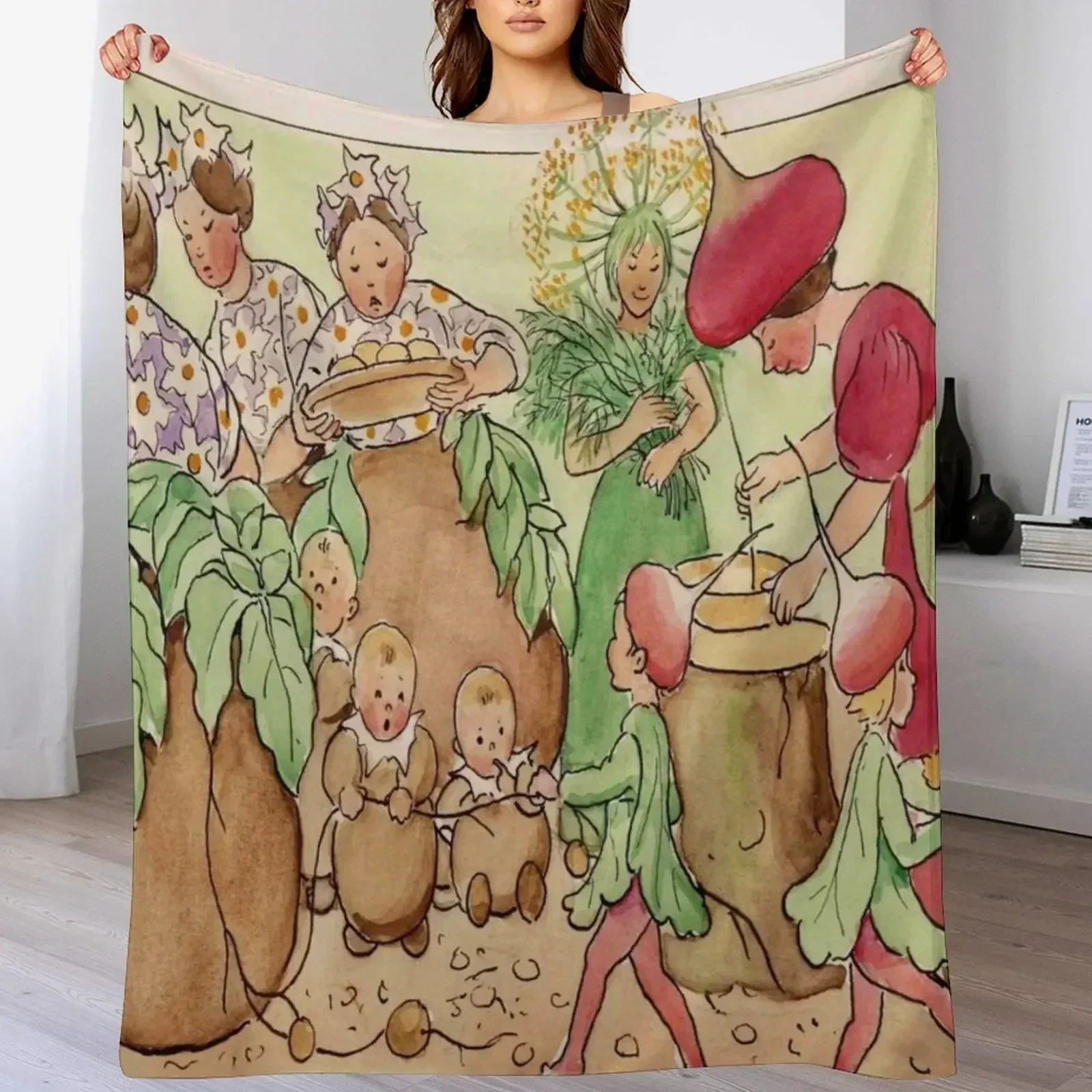 Кореневый погреб Эльса Президент (1921) Одеяло Идеи подарков на День святого