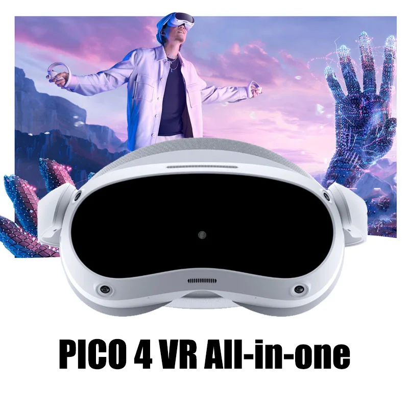 

Pico 4/Pico Neo3 VR Headset All-In-One Virtual Reality Headset Pico4 3D VR Glasses 4K+ Display For Metaverse & Stream Gaming